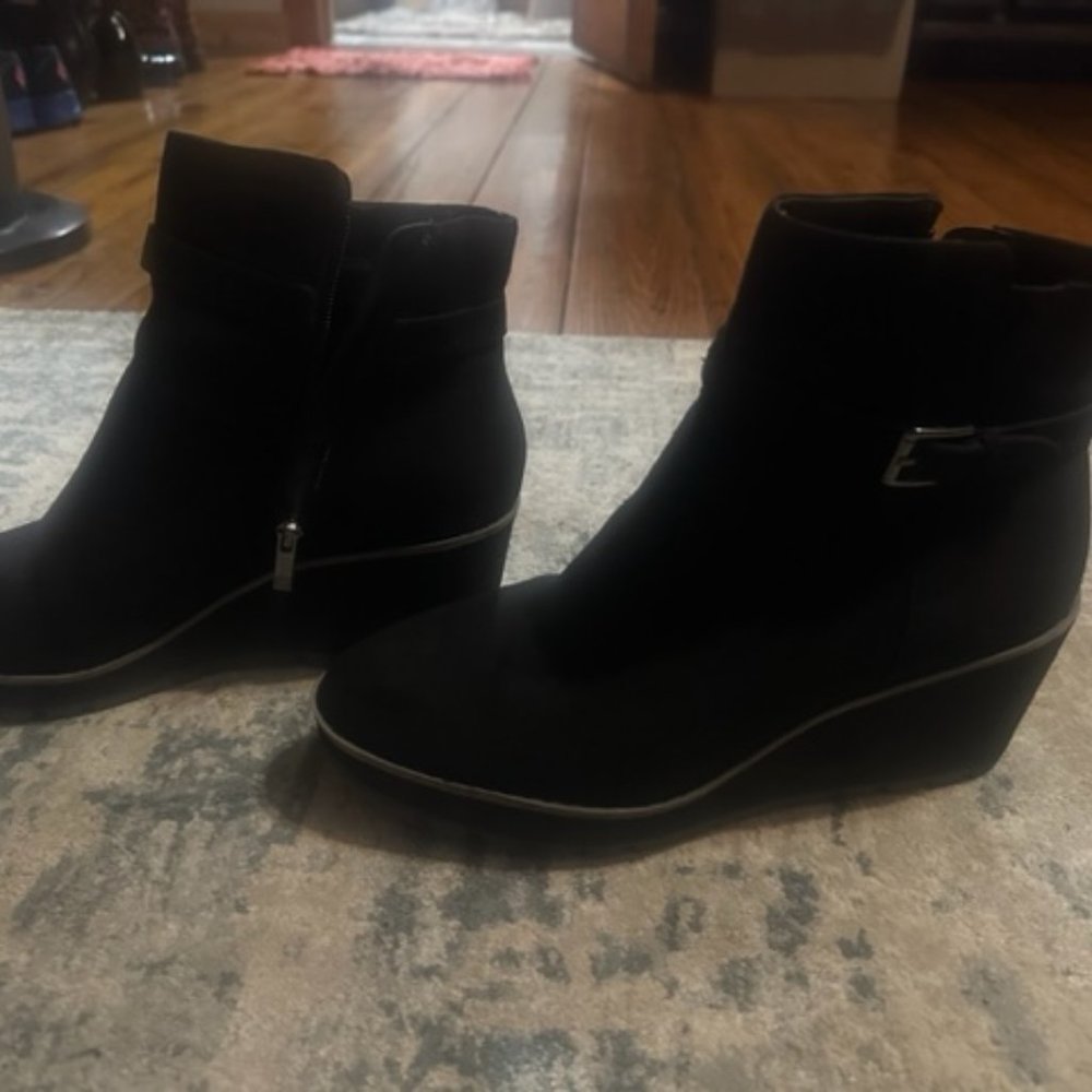 Black Ankle Boots size 11